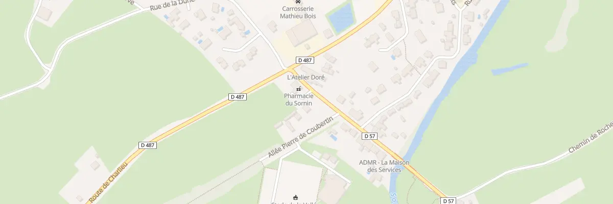 Plan du 439 Rue de la Gare à Saint-Denis-de-Cabanne