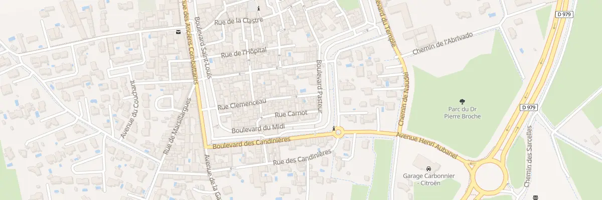 Plan du 34 Rue Clémenceau à Aimargues