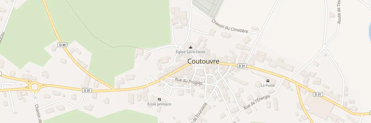 Plan du 266 Gr Grande Rue à Coutouvre