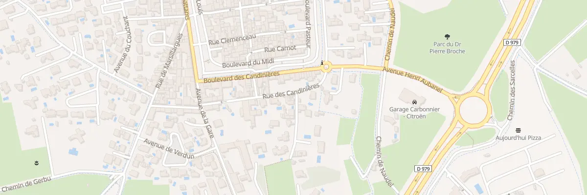 Plan du 2 Rue de la Glaciere à Aimargues