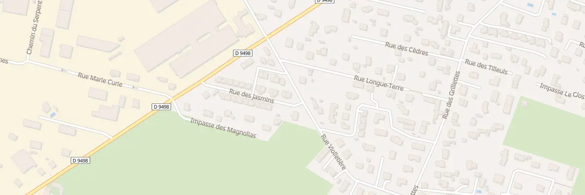 Plan du 23 Rue des Jasmins à Bonson