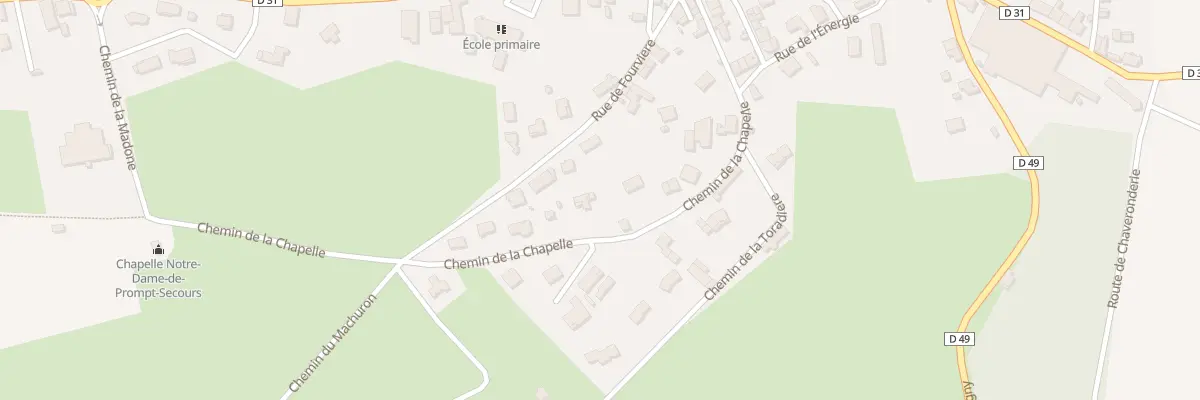 Plan du 194 Che de la Chapelle à Coutouvre
