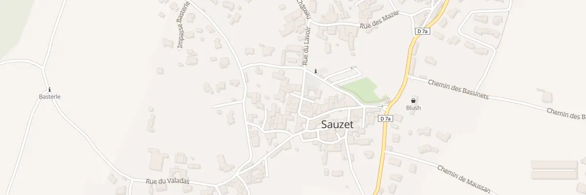 Plan du 5028 Le Village à Sauzet
