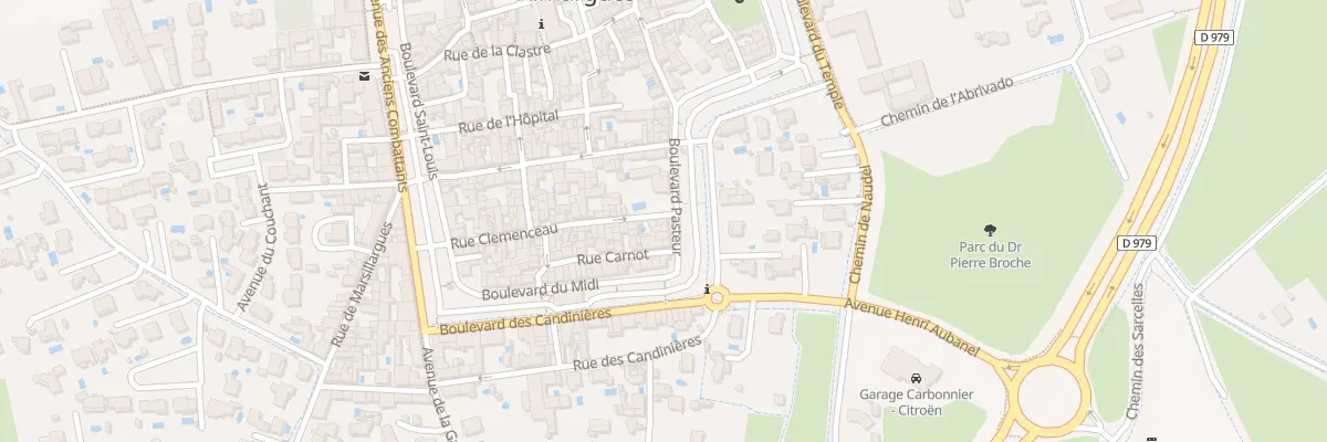 Plan du 38 Rue Clémenceau à Aimargues