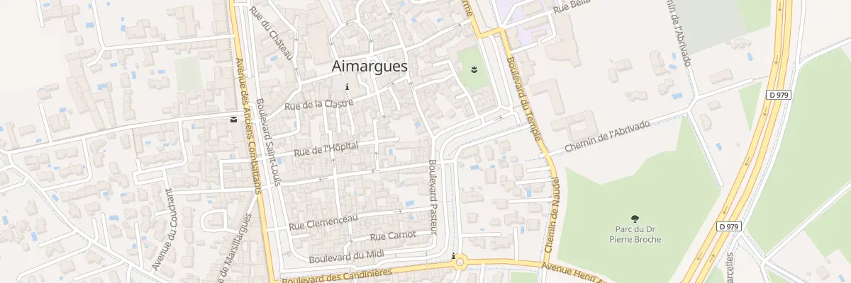 Plan du 4 Bd Pasteur à Aimargues