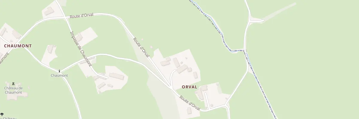 Plan du 5096 Orval à Oyé