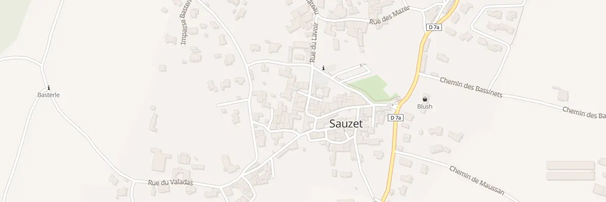 Plan du 5029 Le Village à Sauzet