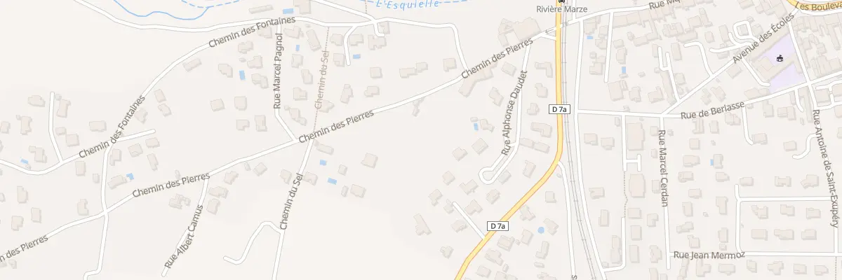 Plan du 2 Che des Pierres à Saint-Geniès-de-Malgoirès