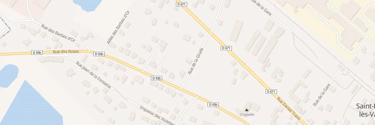 Plan du 3 Rue de la Girafe à Saint-Parres-lès-Vaudes