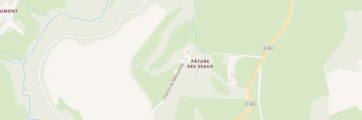 Plan du 5155 Pature des Veaux à La Tagnière