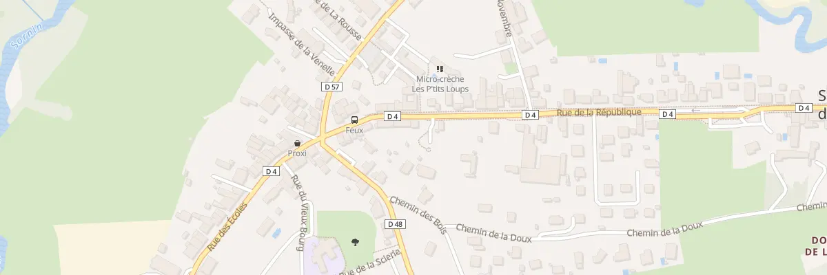 Plan du 102 Rue de la Republique à Saint-Denis-de-Cabanne