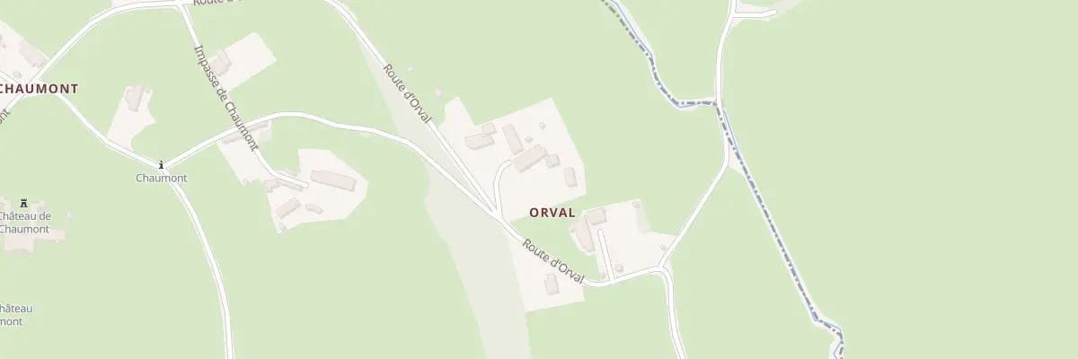 Plan du 7 Rte d’Orval à Oyé