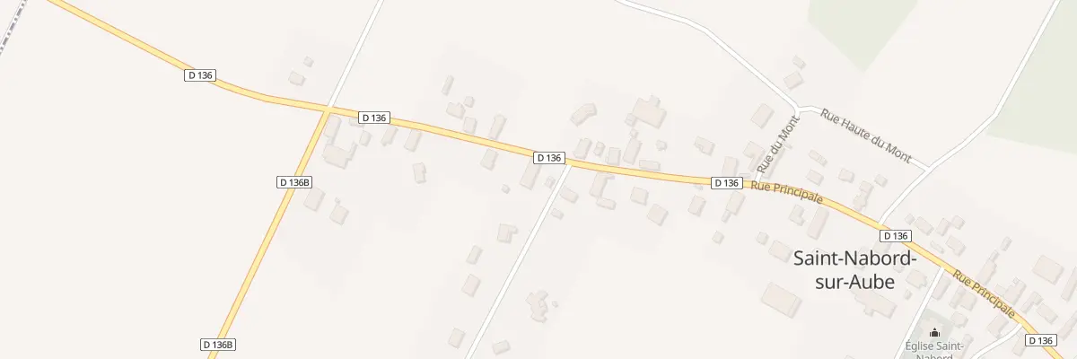 Plan du 14 Rue Principale à Saint-Nabord-sur-Aube