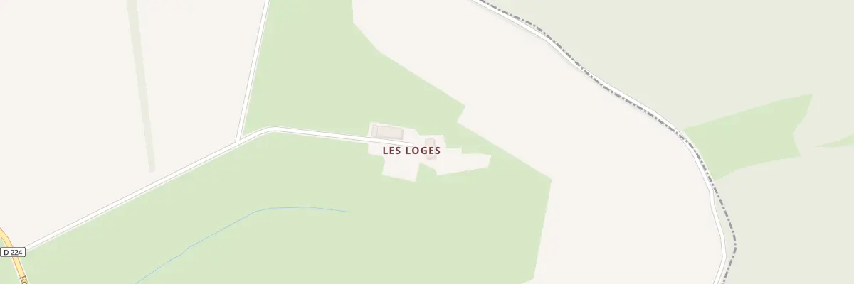 Plan du 4350 Rte d’Étang à La Tagnière