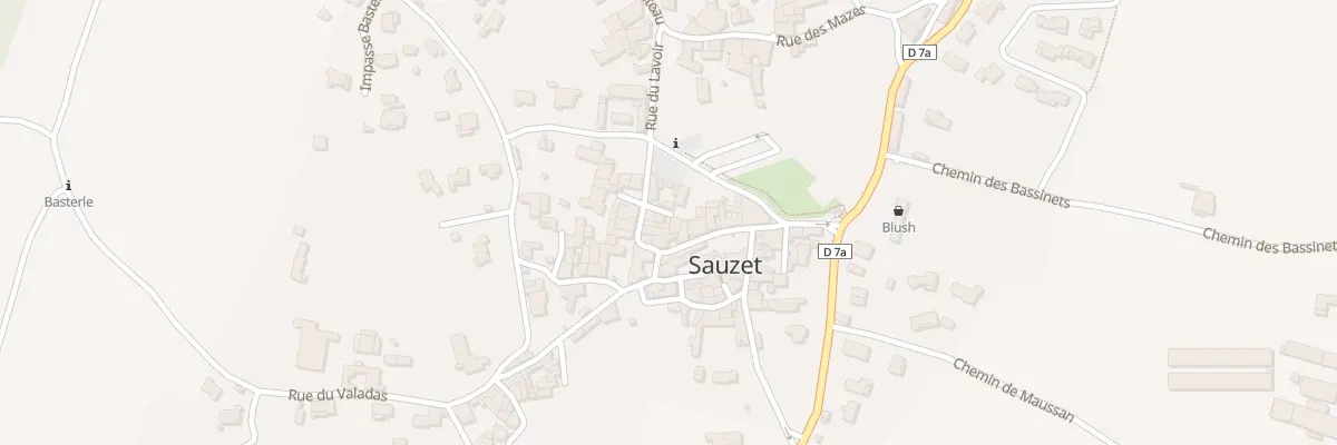 Plan du 5032 Le Village à Sauzet