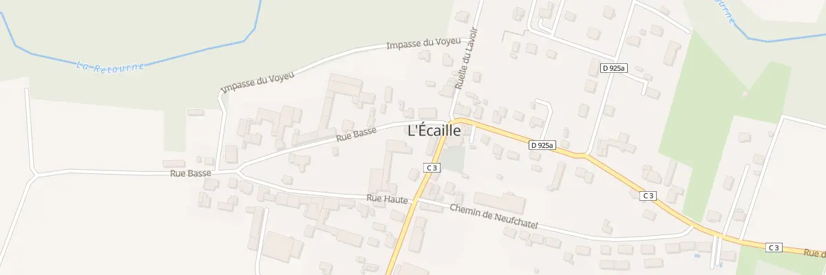 Plan du 3 Rue Basse à L’Écaille