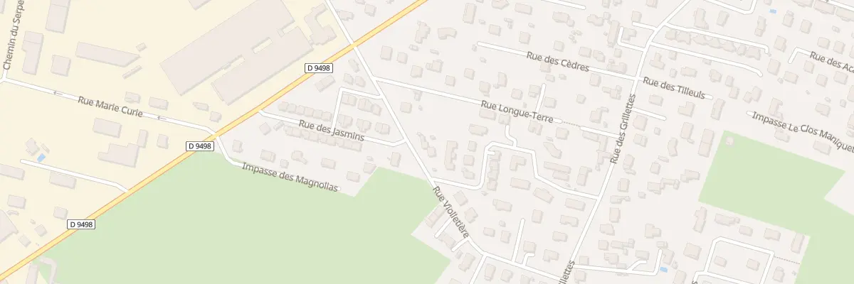 Plan du 3 Rue de la Violletière à Bonson