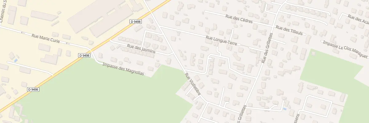 Plan du 5 Rue de la Violletière à Bonson