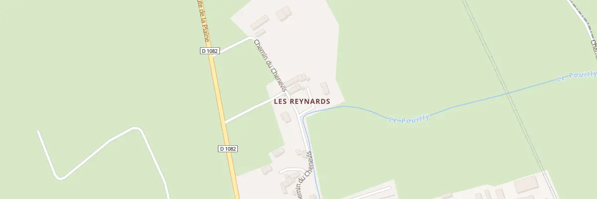 Plan du 232 Che du Chenevis à Épercieux-Saint-Paul