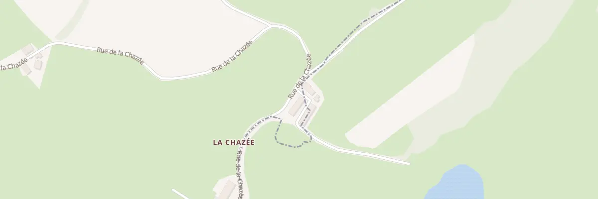 Plan du 1 Rue de la Chazée à La Chapelle-sous-Uchon