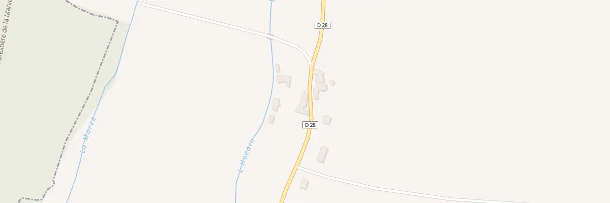 Plan du 27 Rue des Bordes à Lantages