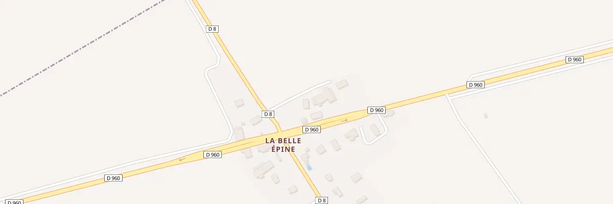 Plan du 16B Ham de la Belle Epine à Mesnil-Sellières