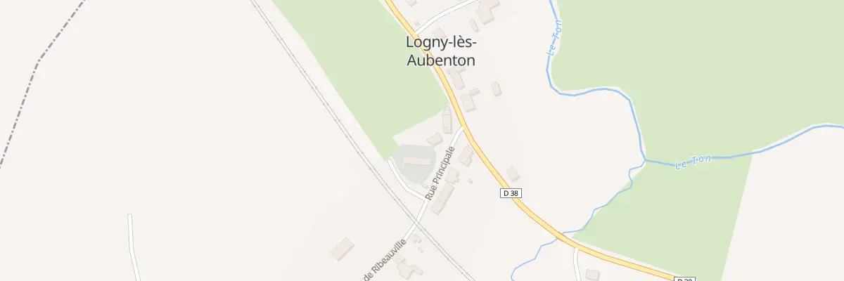 Plan du 1 Rue Principale à Logny-lès-Aubenton