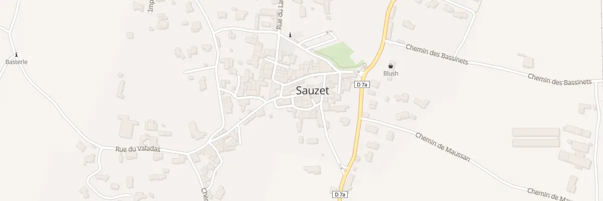 Plan du 6 Pl du Temple à Sauzet