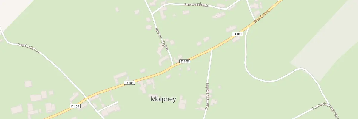 Plan du 5015 Village de Molphey à Molphey