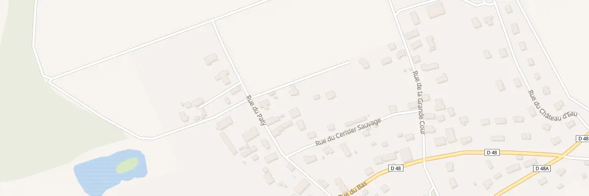 Plan du 14 Rue du Pâty à Laubressel