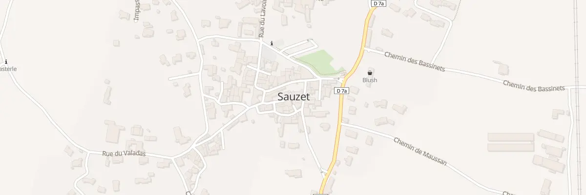 Plan du 15 Rue Mirandole à Sauzet
