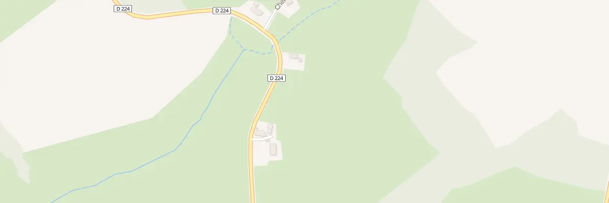 Plan du 3260 Rte d’Étang à La Tagnière