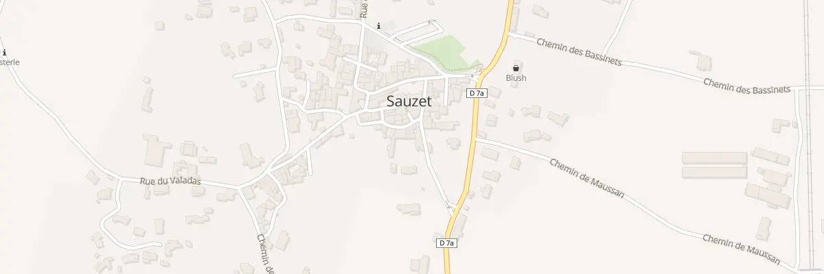 Plan du 84 Rue du Barbier à Sauzet
