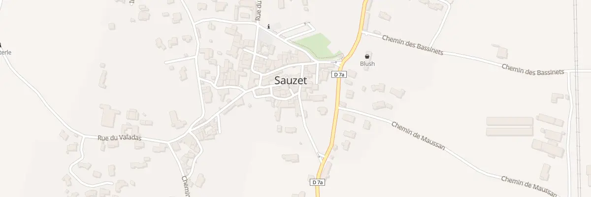 Plan du 5075 Le Village à Sauzet