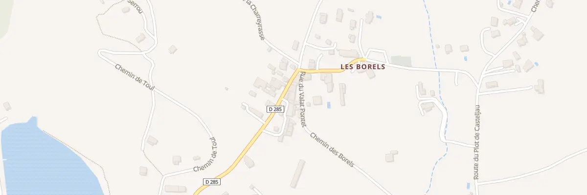 Plan du 5012 Les Borels à Berrias-et-Casteljau