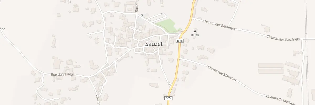 Plan du 5076 Le Village à Sauzet