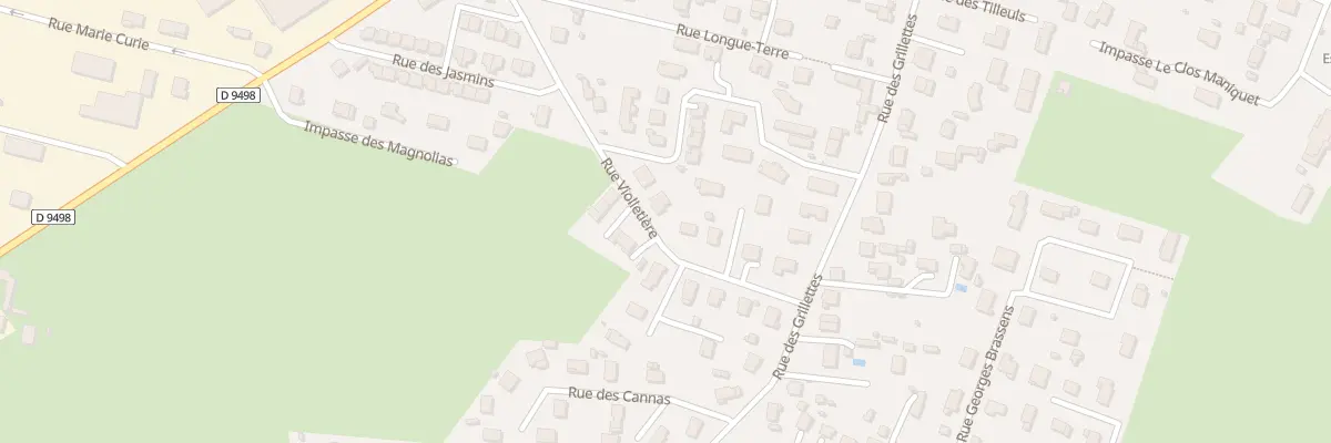 Plan du 9 Rue de la Violletière à Bonson