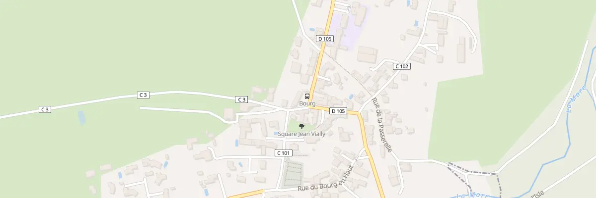 Plan du 1 Pl des Marronniers à Boisset-lès-Montrond