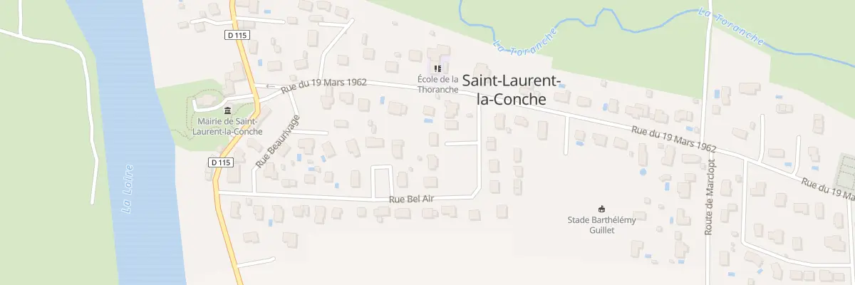 Plan du 2 Imp Bel Air à Saint-Laurent-la-Conche
