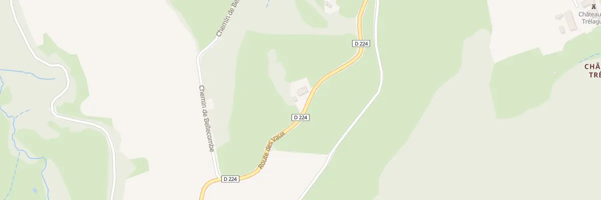 Plan du 5154 Pature des Veaux à La Tagnière