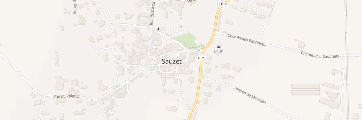 Plan du 5079 Le Village à Sauzet
