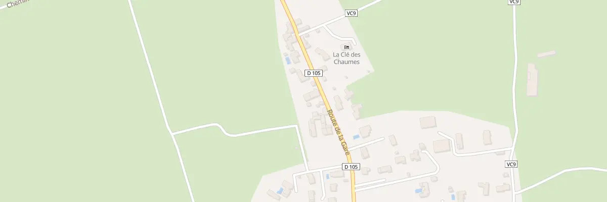 Plan du 21 Rte de la Gare à Boisset-lès-Montrond