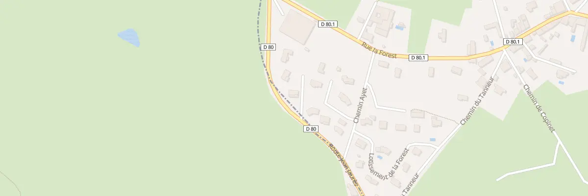 Plan du 3 Imp de la Forest à Lay