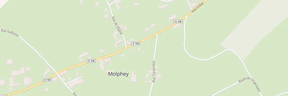 Plan du 5 Rue Grillot à Molphey