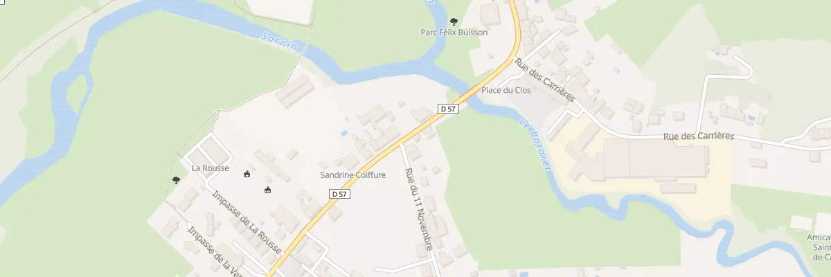Plan du 282 Rue de l’Industrie à Saint-Denis-de-Cabanne