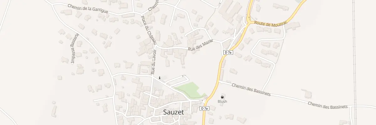 Plan du 5012 Le Village à Sauzet