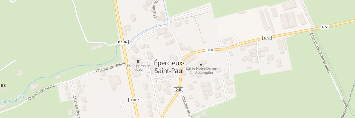 Plan du 232 Che des Rencontres à Épercieux-Saint-Paul