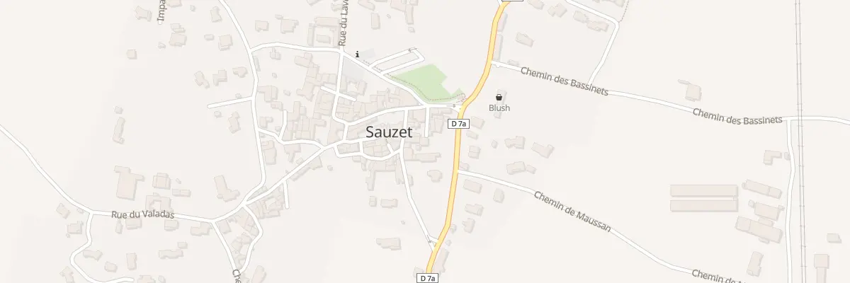 Plan du 5160 Le Village à Sauzet