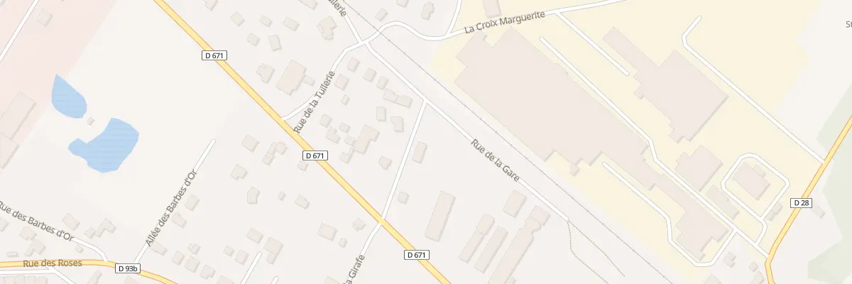Plan du 2 Rue Croix Marguerite à Saint-Parres-lès-Vaudes