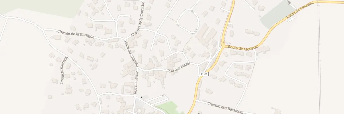 Plan du 5179 Le Village à Sauzet